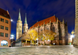 Die imposante St. Lorenz Kirche in Nürnberg