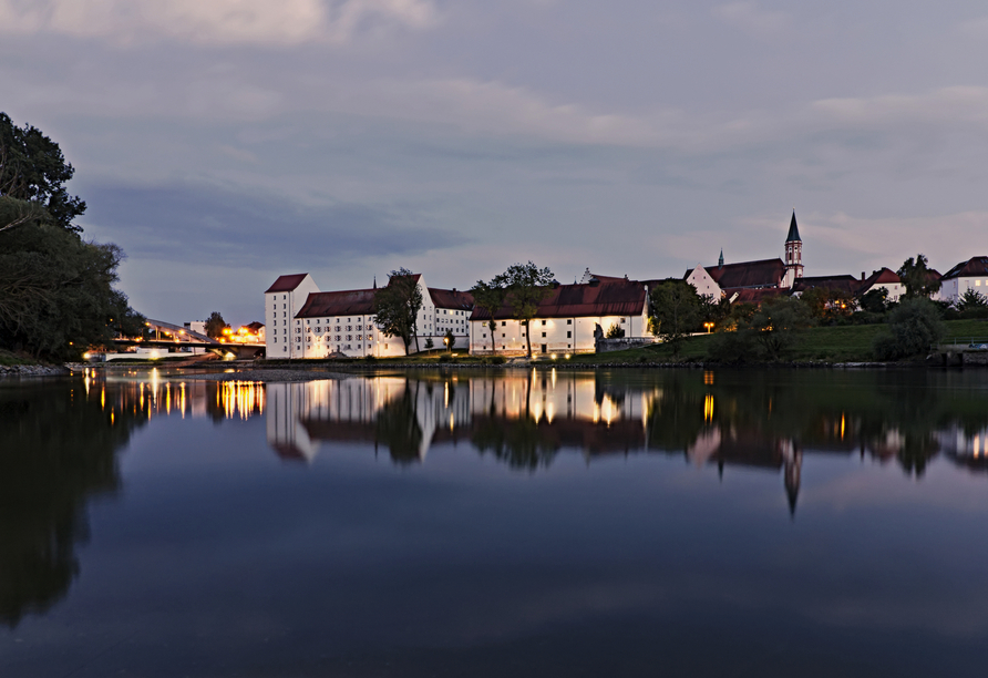 Das Stadtpanorama von Straubing ist ein wahres Highlight Ihrer Reise.