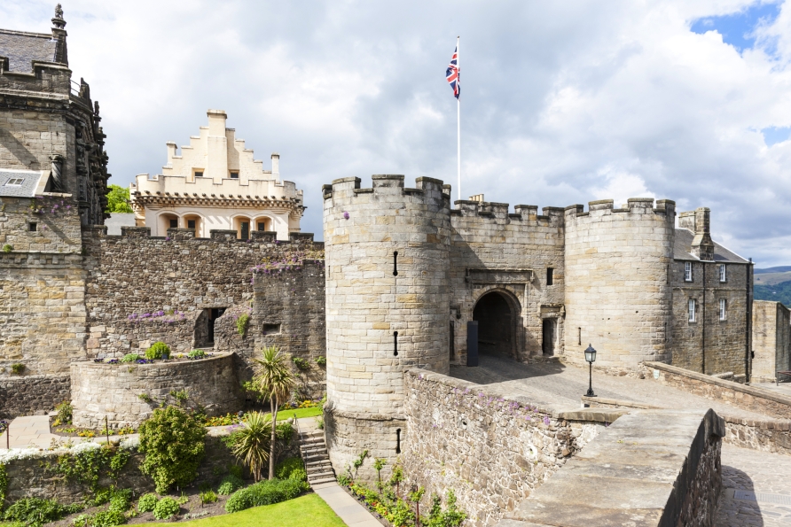 Die prächtige Burg Stirling Castle
