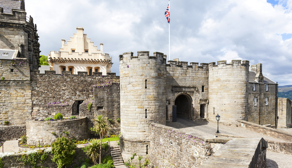 Die prächtige Burg Stirling Castle