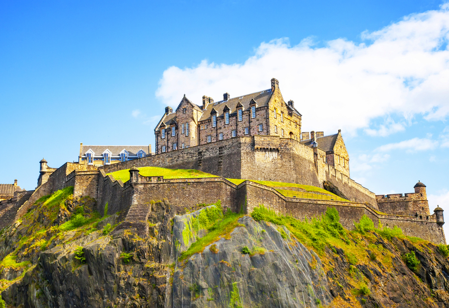 Große Rundreise durch das vielfältige Schottland, Edinburgh Castle