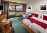 Beispiel eines Doppelzimmers im Hotel Höhlenstein