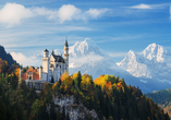 Unternehmen Sie unbedingt einen Ausflug zum Schloss Neuschwanstein.