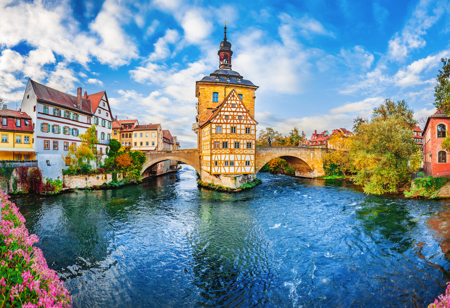 Die schöne Stadt Bamberg bietet Ihnen viele tolle Fotomotive.