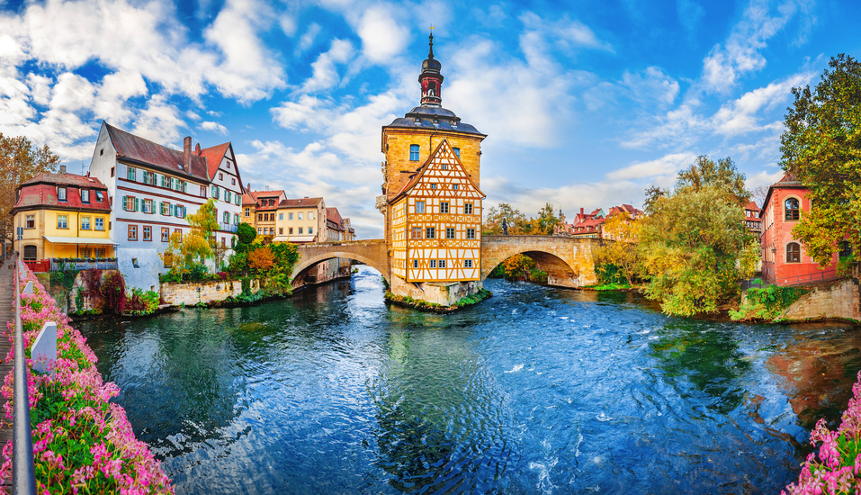 Entdecken Sie die malerische Stadt Bamberg.
