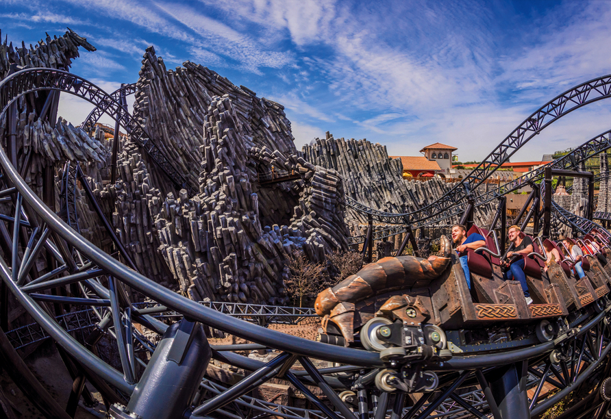 Bis zum Phantasialand in Brühl sind es nur wenige Kilometer.