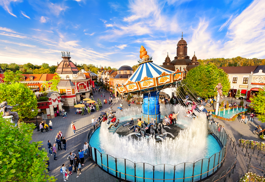 Das Phantasialand bietet zahlreiche Attraktionen.