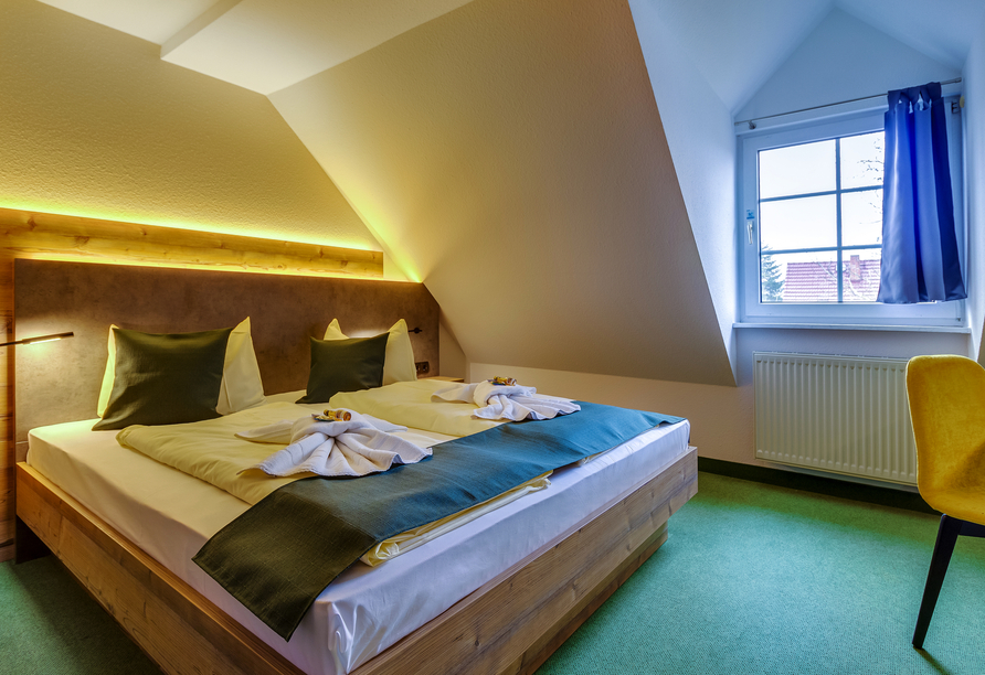Ferien Hotel Spreewald, Beispiel Doppelzimmer