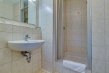 Beispiel eines Badezimmers des Panorama Ferien Hotels Harz