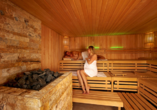 Für Ihr Saunavergnügen haben Sie die Wahl zwischen Finnischer Sauna und einer Bio-Sauna.