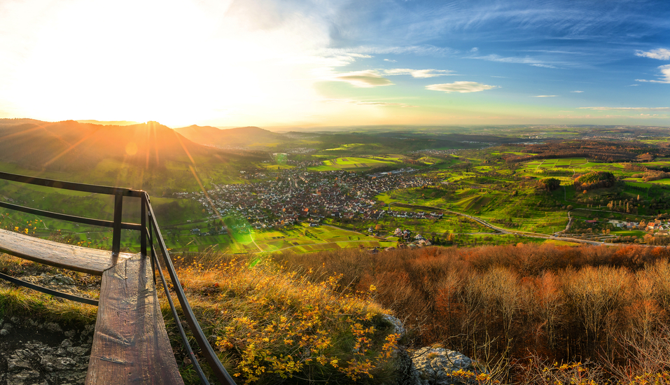 Freuen Sie sich auf unvergessliche Naturerlebnisse und herrliche Panoramaaussichten auf der Schwäbischen Alb.