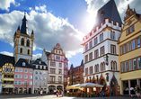 Spazieren Sie durch die Altstadt von Trier zum Hauptmarkt.