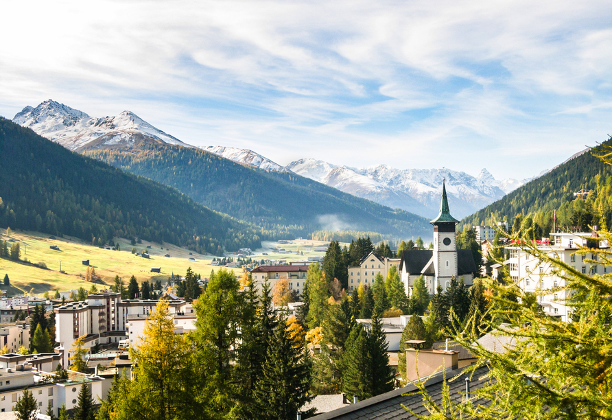 Freuen Sie sich auf einen entspannten Urlaub im zauberhaften Davos.