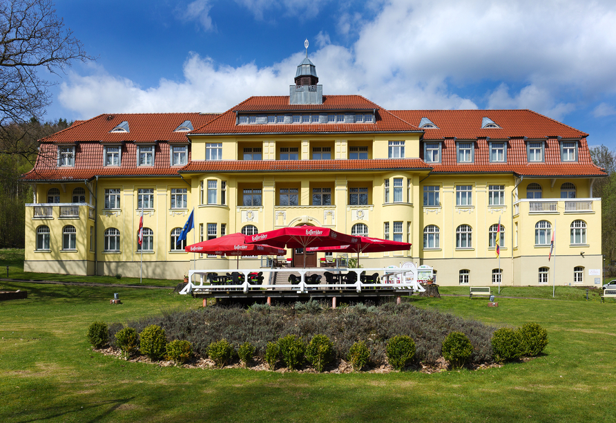 Ferien Hotel Villa Südharz, Außenansicht