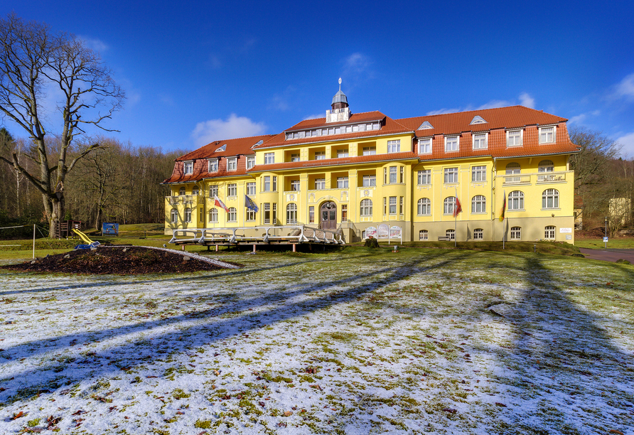 Ferien Hotel Villa Südharz, Winteransicht
