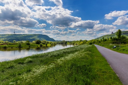 In Ihrem Urlaub lädt der Weser-Radweg zu einer Radtour ein.