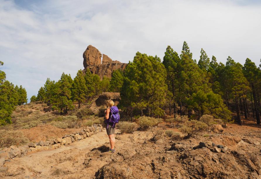 Auf Gran Canaria gibt es tolle Wanderrouten - Wandern Sie z.B. zum Roque Nublo.