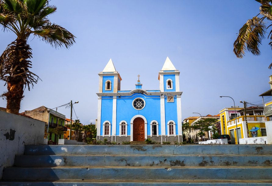 MS Amadea, Kirche von Fogo auf São Filipe