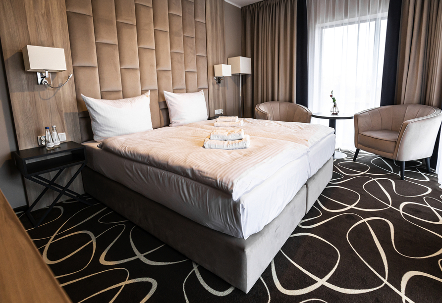 Beispiel eines Doppelzimmers Komfort in Ihrem Hotel Trofana Sun & Sea