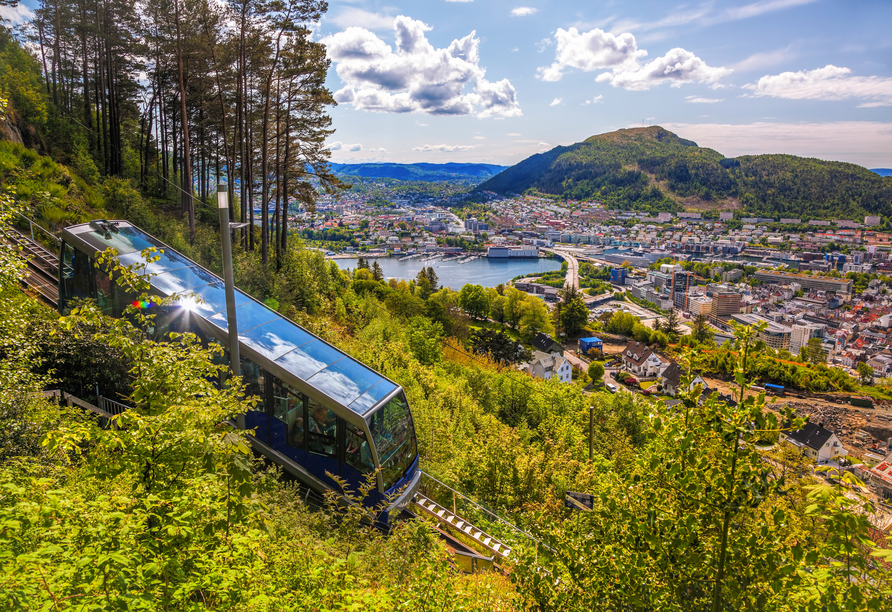 MS Nordnorge, Bergenbahn