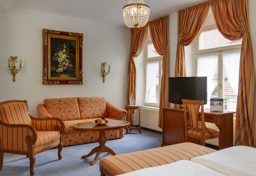 Hotel Goldener Löwe Meißen, Beispiel Doppelzimmer Superior