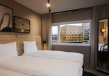 Beispiel eines Doppelzimmers im Beispielhotel Scandic Helsfyr in Oslo