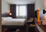 Beispiel eines Doppelzimmers im Hotel Moxy Stuttgart Airport/Messe