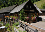 Die Hexenlochmühle ist die einzige Mühle im Schwarzwald mit zwei Wasserrädern.