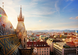 Der Blick über Wien von der Domkirche St. Stephan