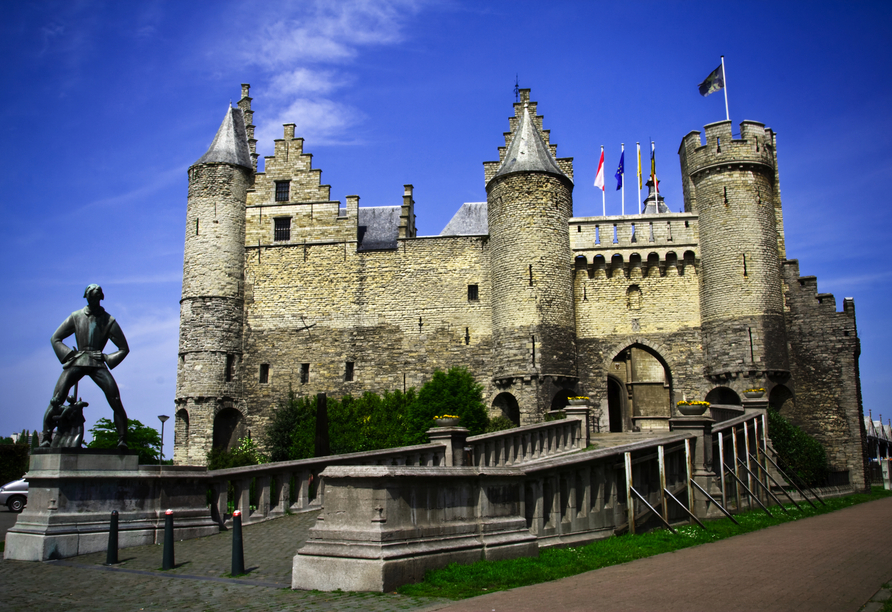 Besuchen Sie in Antwerpen auch die Burg Steen.