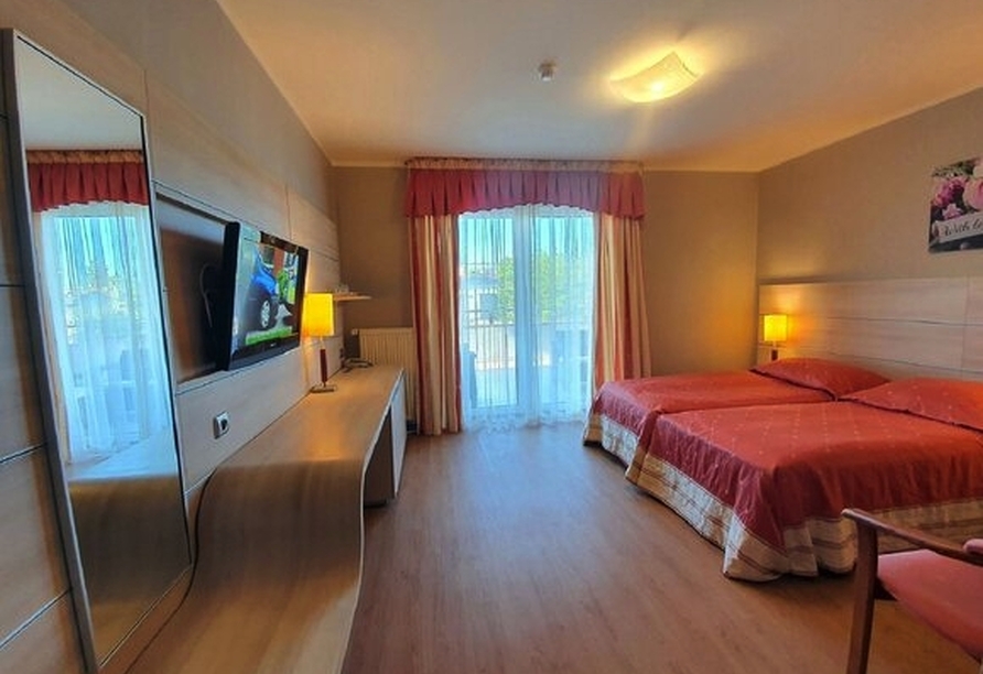 Beispiel eines Doppelzimmers Superior im Hotel Villa Delfin Spa