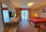Beispiel eines Doppelzimmers im Hotel Villa Delfin SPA