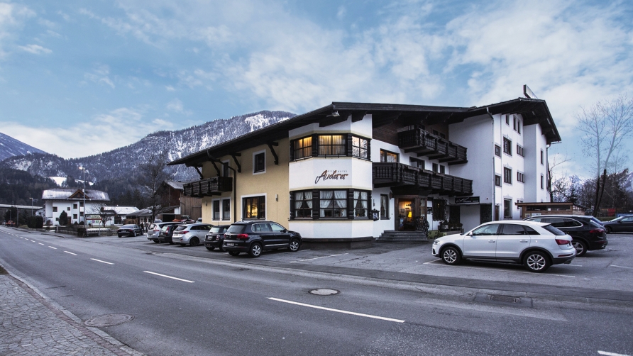 Hotel Auderer in Imst in Tirol, Außenansicht