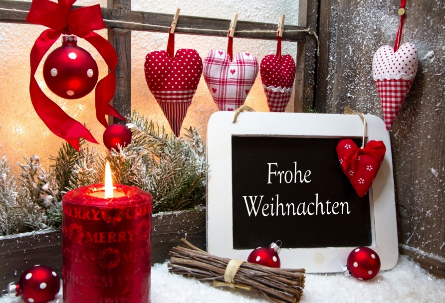 Wir wünschen Ihnen frohe Weihnachtstage!