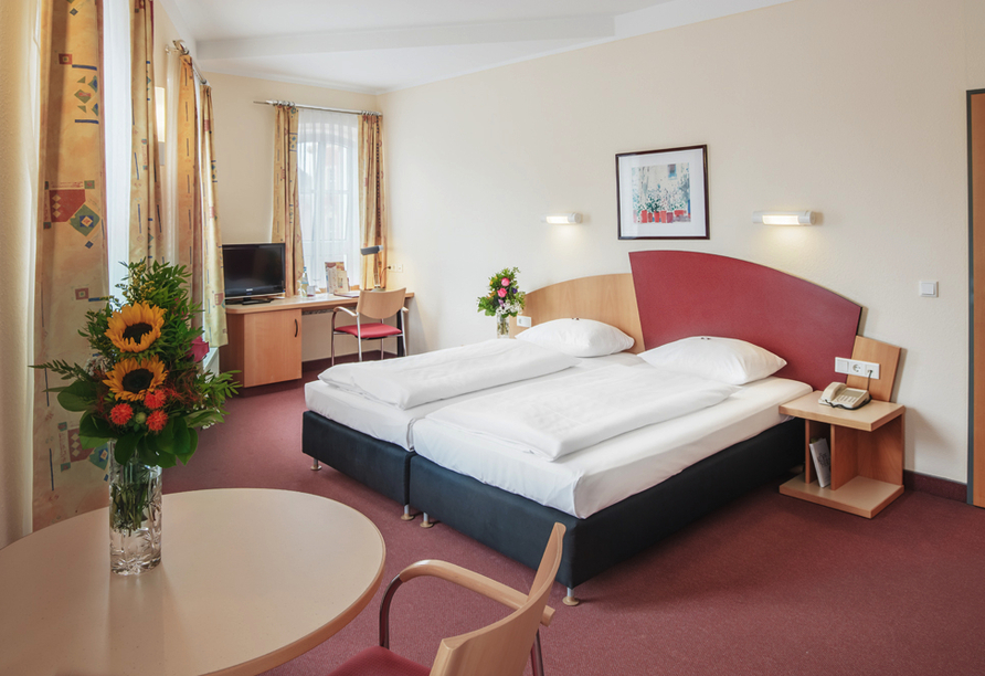 Beispiel eines Doppelzimmers im Arvena Reichsstadt Hotel