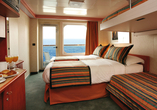 Beispiel einer Balkonkabine an Bord der Costa Pacifica