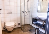 Beispiel eines Badezimmers im Doppelzimmer Superior