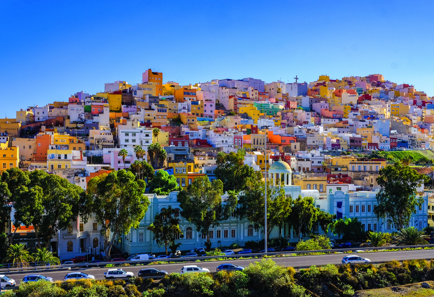Willkommen auf Gran Canaria mit ihrer bunten Hauptstadt Las Palmas de Gran Canaria!