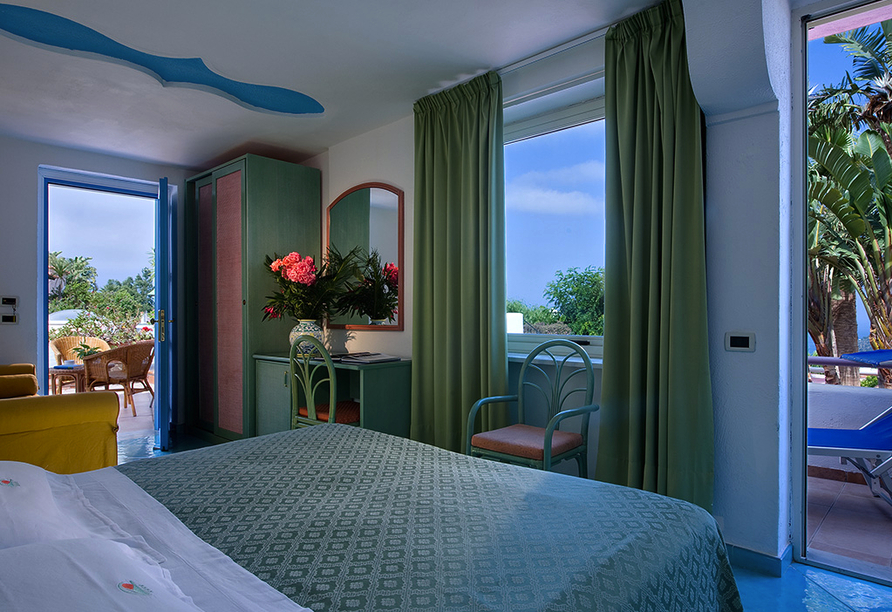Beispiel eines Doppelzimmers im Hotel Carlo Magno