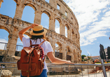 Das imposante Amphitheater in Pula entführt Sie auf eine Zeitreise in die römische Antike.