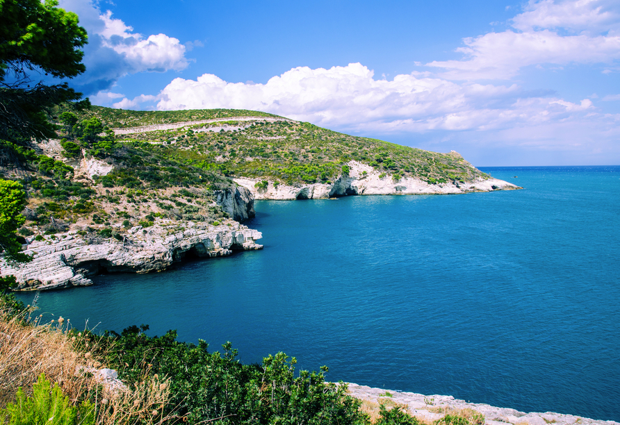 Die Küste Apuliens ist traumhaft und weltbekannt.