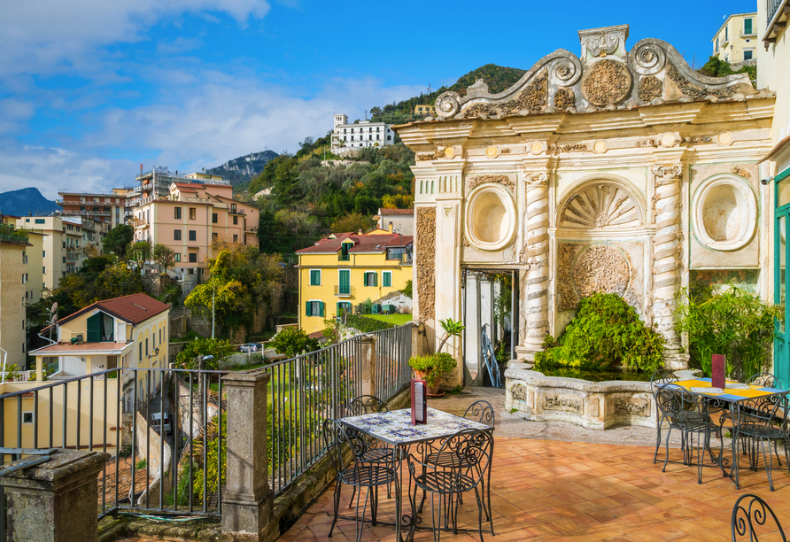 Salerno beeindruckt nicht nur mit wundervollen Panoramaaussichten.