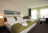 Beispiel eines Doppelzimmers im ATLANTIC Hotel Kiel
