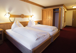 Beispiel eines Doppelzimmers im Hotel Grindelwalderhof