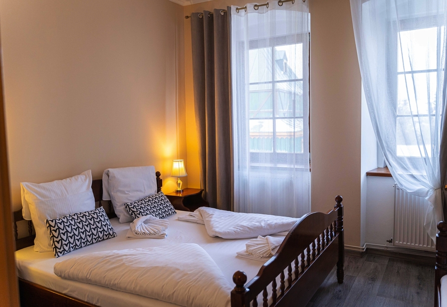 Beispiel eines Doppelzimmers im Hotel Praha