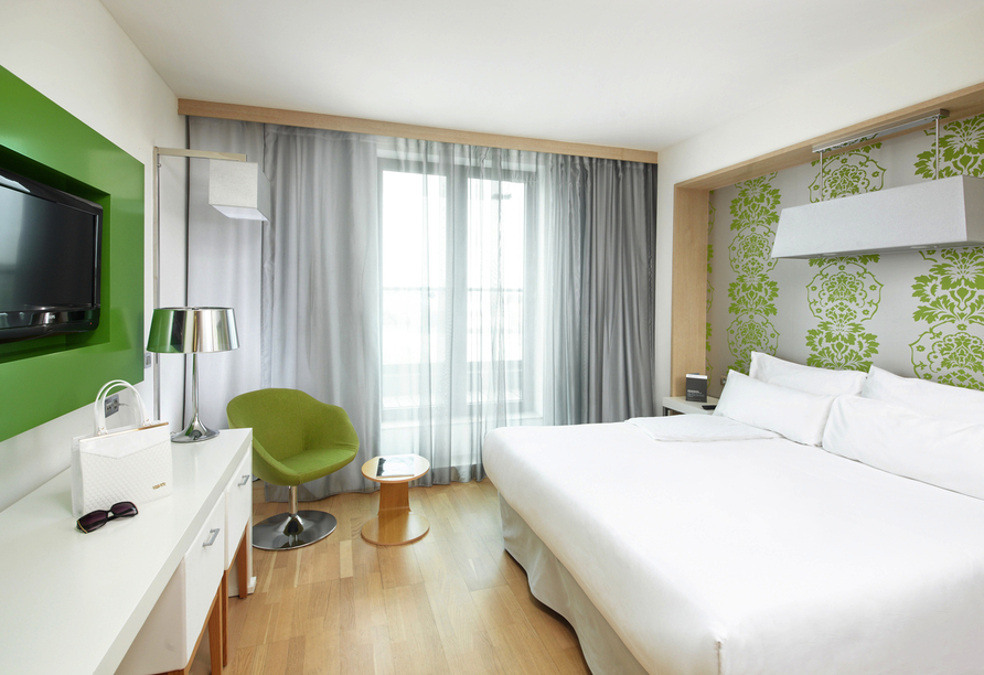 Beispiel eines Doppelzimmers Executive im Hotel Occidental Praha Five