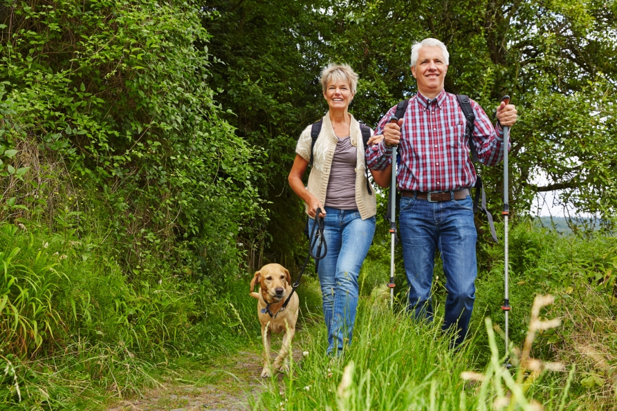 Das Bergische Land ist bekannt für seine schönen Wanderwege.