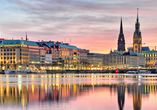 Ihre Kreuzfahrt beginnt im winterlichen Hamburg und bringt Sie auf die sonnigen Kanaren.