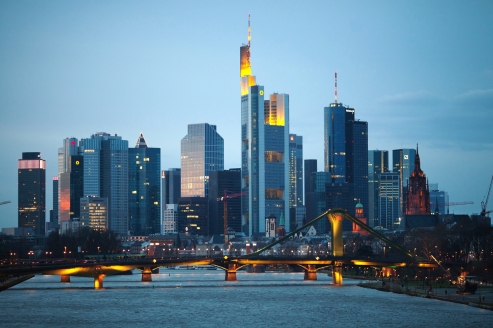 Die Skyline von Frankfurt am Main ist wahrlich beeindruckend.