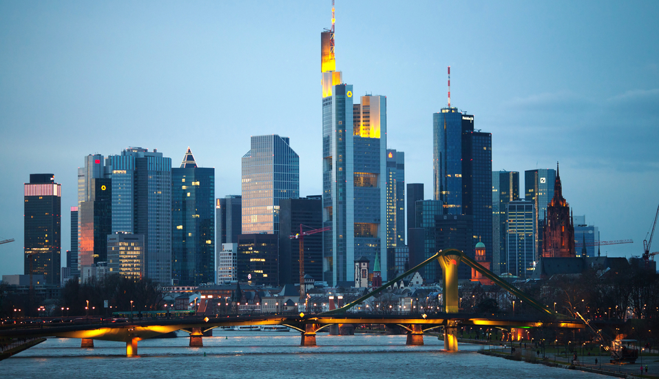 Die Skyline von Frankfurt am Main ist wahrlich beeindruckend.